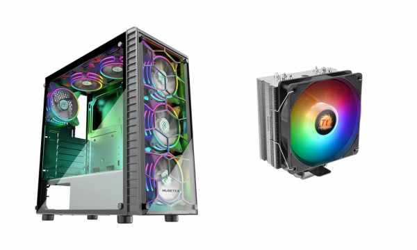 PC Cabinet and CPU cooler for gaming PC build