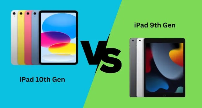 iPad 9th Gen vs. 10th Gen